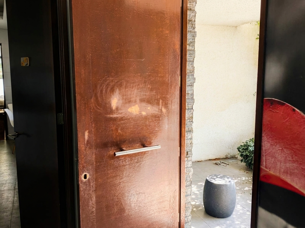 Servicio profesional de restauración y barnizado de puertas de madera antiguas